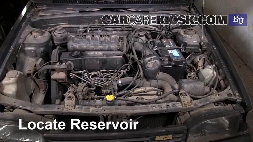 1989 Mazda 323 GLX 1.7L 4 Cyl. Diesel Windshield Washer Fluid